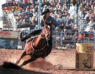 Barrel Horse, Right For Glory - CFR Qualifier